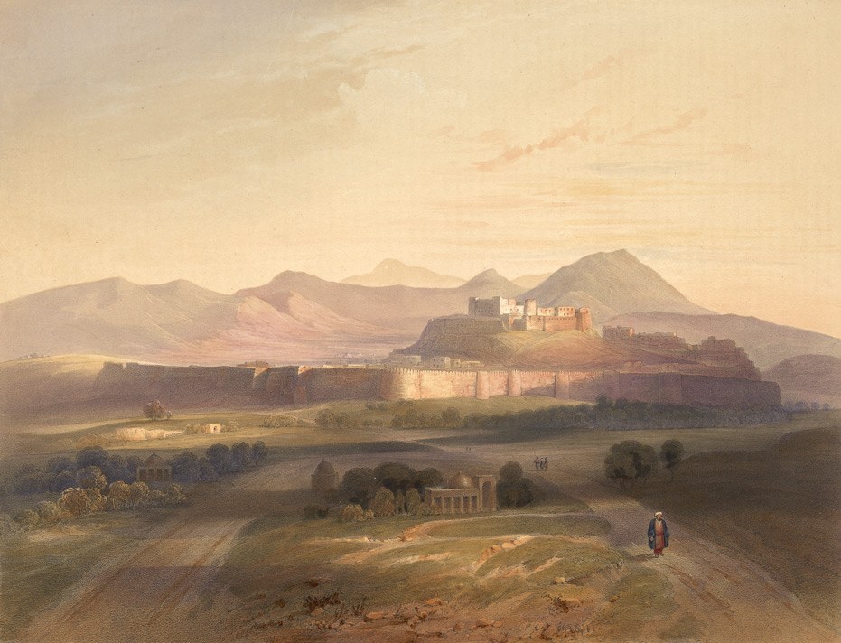 Unknown Artist Town and Citadel of Ghuznee